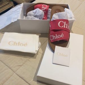 Beautiful Chloe sandals size 9 very classy